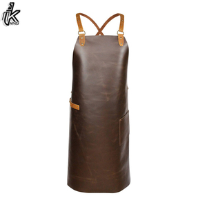 ผ้ากันเปื้อนสำหรับเชฟแบบแขนกุดทำจากหนังไม่เหมือนใคร - Product Image 6