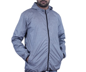 Chaqueta Cortavientos Impermeable Ligera Vintage para Hombre con Capucha, Nuevo Estilo, Forro de Malla Transpirable - Product Image 1