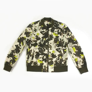 Blouson aviateur personnalisé de style baseball en polyester 100% fin de haute qualité pour hommes, col montant blanc, design de mode, sublimation pour l'hiver - Product Image 1