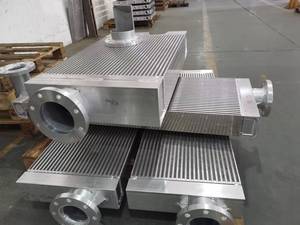 JSY 626*407*50mm 알루미늄 고효율 경쟁용 튜브 핀 인터쿨러 V*W 제타 골프 흡기 매니폴드 에어 워터 카 신제품 - Product Image 5