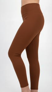 Leggings Deportivos de Cintura Alta para Mujer, Diseño de Corteza de Canela, Personalizados OEM, Pantalones de Yoga de Compresión, Ropa Deportiva - Product Image 4