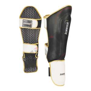 2025 Venta al por mayor de la mejor calidad Muay Thai Shin N Step Guard para entrenamiento Precio de fábrica al por mayor espinilleras personalizadas - Product Image 1