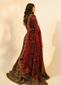 Designer <b>Wedding</b> Apparel Elegant Party Wear Saree with Sequence and Zari Work Weeding bridal ethnic pakistani <b>dresses</b> - Product Image 2