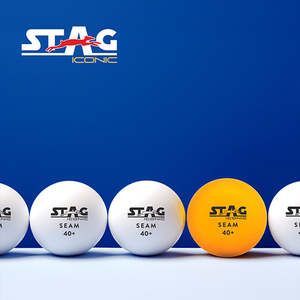ลูกปิงปอง STAG Iconic Seamless Professional Style แบบไร้รอยต่อ ผลิตจากพลาสติก ABS สำหรับการฝึกซ้อม การแข่งขัน และการเล่นเพื่อความบันเทิง - Product Image 5