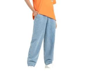 custom High Quality <b>Women</b> Denim <b>Jeans</b> Ladies pants New Fashion Wide Leg <b>Baggy</b> Loose <b>jeans</b> Streetwear Casual <b>Jeans</b> <b>Women</b> - Product Image 2