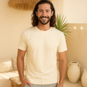 Camiseta Informal Unisex Ultifresh, 100% Algodón, Antimanchas, Serigrafía, Logotipo Personalizado, ODM, Tejido Ecológico - Product Image 3