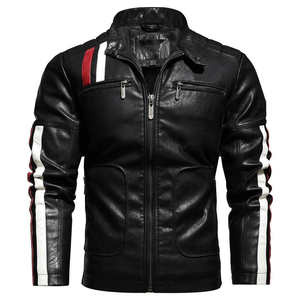 Vêtements de sport coupe-vent en gros, best-seller, logo personnalisé, vestes de moto en cuir pour hommes de haute qualité, imperméables - Product Image 2