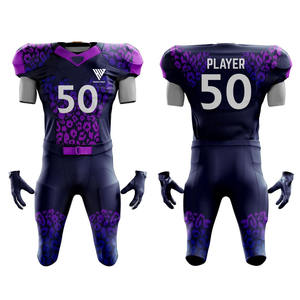 Uniforme de football américain personnalisé de la meilleure qualité, en tissu doux, respirant et durable - Product Image 1