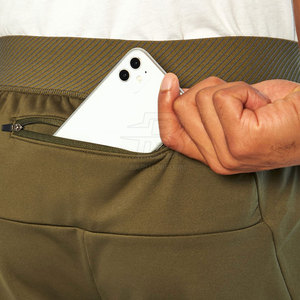 Pantalon de survêtement pour homme de haute qualité, taille mi-haute, style décontracté, coupe droite, pour usage extérieur, logo personnalisé, en coton respirant et molletonné - Product Image 5