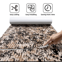 Tapis de pont extérieur moderne brossé, écologique, à clipser, pour ponton, en mousse EVA antidérapante, camouflage, imperméable, neuf, directement de l'usine