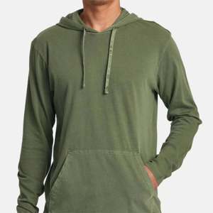 Fabrication sur mesure – Nouveauté Hiver – Sweat-shirts à capuche pour hommes – Décontracté – Coton molletonné/Polyester – Coupe oversize classique - Product Image 1