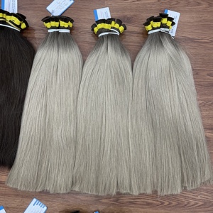 Extensiones de Cabello Natural Vietnamita al Por Mayor, Trama Doble a Máquina, Todos los Colores Disponibles, Piezas de 100g, Longitudes Largas - Product Image 5