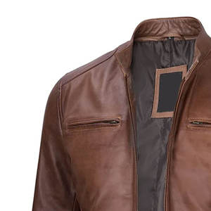 Men's Black Leather Jacket <b>Canvas</b> Eco-Friendly Waterproof Oversized Loose Fit Streetwear High Quality HARLEQUIN INDUSTRIES - Product Image 5