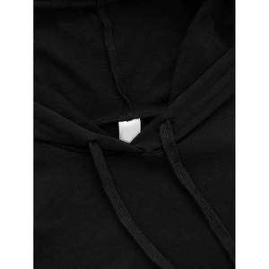 Sudadera Corta de Manga Larga para Mujer, Sudadera Corta con Capucha, Estilo Hip Hop, Sexy - Product Image 4