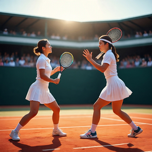 Jupes fluides double couche imprimées en couleur dégradée pour femmes | Vêtements de sport Jupes pour femmes à double couche Tennis Short Fitness Mini Skirt's - Product Image 4