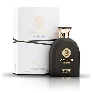 Üst sınıf AMOUR yoğun EDP - Eau De Parfum 100 ML (3.4Oz) ben yoğun elit Premium kalite en iyi koku parfümler Unisex için