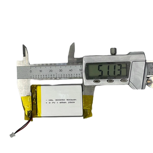 KC Ultra Thin Wiederauf ladbarer 303450 Lipo-Akku für GPS-Tracker 303450 3,7 V 500mAh <span class=keywords><strong>Lithium</strong></span>-<span class=keywords><strong>Polymer</strong></span>-Akku - Product Image 6