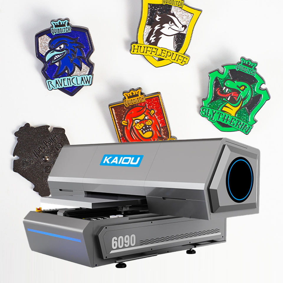 New Arrivals Visual Camera CCD Positioning A1 6090 UV Flatbed Printer ...