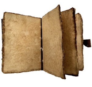 Diario hecho a mano celta de dragón de unicornio A5, cuaderno de bocetos encuadernado en cuero con borde de cubierta antiguo, diario Vintage para hombres y mujeres - Product Image 5