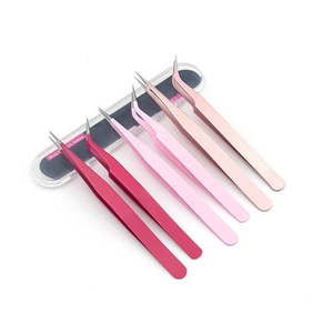 Pinzas de pestañas de volumen de etiqueta privada de diseño personalizado Eleve sus pinzas de pestañas de juego de belleza - Product Image 2