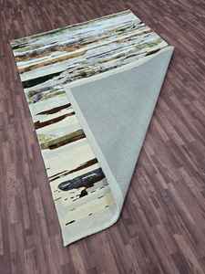 Alfombra de lana moderna NZ personalizada con patrón abstracto a mano, alfombras y juegos personalizables para dormitorio o sala de estar - Product Image 5