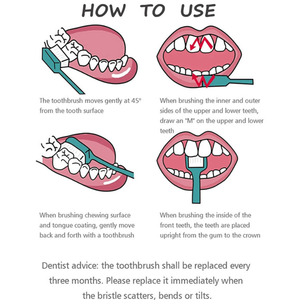 Cepillo de dientes de bambú biodegradable reutilizable de lana suave personalizado vietnamita, cepillo de dientes desechable con carbón natural hecho - Product Image 5