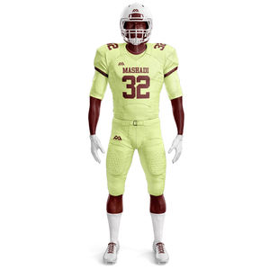 Maillot de football américain entièrement personnalisé, hauts brodés pour hommes, nouveaux ensembles d'uniformes de football américain à un prix raisonnable - Product Image 4