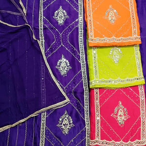 Trajes de fiesta paquistaníes indios bordados a mano sin costuras de diseñador moderno para mujeres estilo tradicional de moda para - Product Image 1