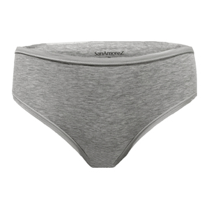 Sanamorez fira บิกินี่ผ้าฝ้ายสแปนเด็กซ์สวมใส่สบาย3แพ็กสำหรับผู้หญิงกางเกงเอวต่ำผ้าใยสังเคราะห์ย้อมสีล้วน - Product Image 2