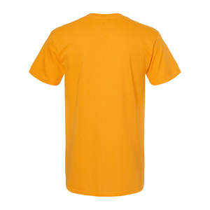 Venta al por mayor 100% algodón pesado camiseta 165gsm mezcla de algodón de manga corta cuello redondo precio de fábrica - Product Image 1