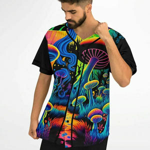 2024 nuevo estilo personalizado equipo béisbol Jersey alta calidad transpirable secado rápido 100% poliéster personalizado Color Logo transferencia de calor - Product Image 2