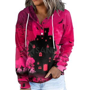 เสื้อฮู้ดสตรีทแฟชั่นผ้าฝ้าย100% ของผู้หญิงคอตตอนแบบหลวมมีฮู้ดพิมพ์ลายดีไซน์สีพื้นนุ่มใส่สบายสไตล์การระเหิดคอปกฤดูหนาว - Product Image 3