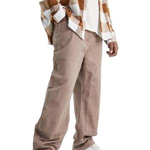 Pantalones Vaqueros Casuales de Alta Calidad 100% Algodón, Ecológicos, Transpirables e Impermeables, Moda Urbana para Hombre, Pantalones de Mezclilla Lisos - Product Image 1