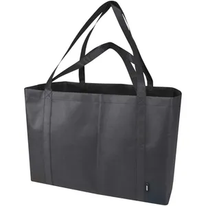 <b>Extra</b> <b>Large</b> Jumbo 65L <b>Tote</b> <b>Bag</b> in Recycled Tessuto Non Tessuto Certified GRS for Promotions - Product Image 2
