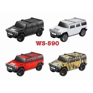 Altavoz Bluetooth Portátil WSTER con Diseño SUV WS590 Negro, Luz LED RGB, Compatible con Dispositivos Universales, Batería Recargable - Product Image 3