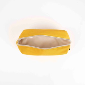 Pochette cosmétique polyvalente en nylon à fermeture éclair Organisateur de maquillage de voyage avec grande surface de conception réutilisable pour la personnalisation - Product Image 5