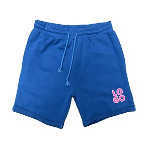 Shorts de sport pour hommes de haute qualité, personnalisables, en coton lourd 100%, style streetwear, confortables pour l'entraînement. - Product Image 5