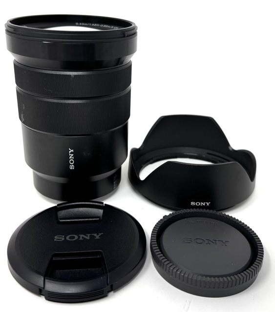 used camera lens Sony E PZ 18-105MM F\/4 G OSS Lens
