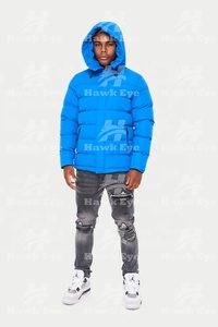 น้ําหนักเบาคุณภาพสูงปักเป้าซิปเต็มเสื้อแจ็คเก็ตผู้ชายWindproofอบอุ่นฉนวนนุ่มคอสบายๆMan Coat - Product Image 6