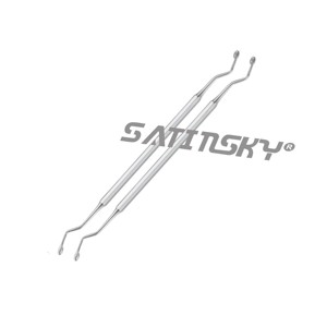 Lucas Cureta de hueso quirúrgico 17 CM Instrumentos dentales Instrumentos de acero inoxidable fabricados con AISI 420 - Product Image 5