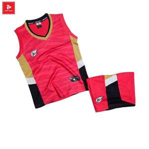 High Quality Custom <b>Basketball</b> Jersey Set OEM Sports Uniform <b>Kids</b> Children Jumper Breathable Quick Dry 100% Polyester Washed - Product Image 5