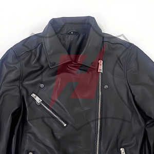 Chaqueta de Cuero Extra Grande Personalizada OEM para Mujer, Ligera, Impermeable, Estilo Urbano, Prenda Exterior de Moda, Chaqueta Extra Grande para Mujer - Product Image 4