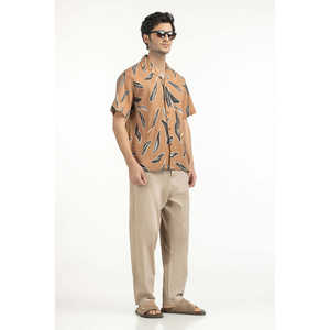 Camisas Casuales para Hombre, 100% Algodón, Antiarrugas, a Rayas, Corte Regular, Suministro ODM MN-CS-SS25-229 - Product Image 3