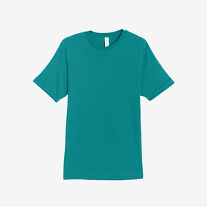 เสื้อยืดแขนสั้นยูนิเซ็กซ์ ผ้าคอตตอน 100% หวีและปั่นแบบริงสปัน ตะเข็บข้าง พร้อมสกรีนโลโก้ของคุณ - Product Image 4