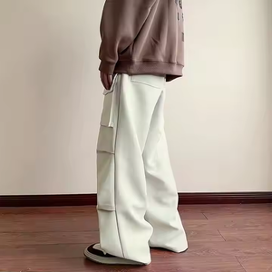 Pantalon décontracté délavé à séchage rapide pour hommes avec poches zippées: tissu anti-humidité, idéal pour les activités de plein air - Product Image 3