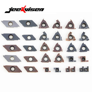 Jeekvisen ตัวแทรกการหมุนทังสเตนคาร์ไบด์เครื่องมือตัด CNC แบบกำหนดเองสำหรับแทรกร่องกลึง indexable สแตนเลส - Product Image 3