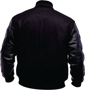 Blouson bombardier en laine de haute qualité vert Streetwear serviette personnalisée patchs de broderie Letterman CollegeBaseballjacket pour hommes - Product Image 3