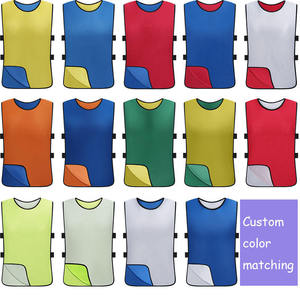 Custom Breathable Polyester Soccer <b>Training</b> <b>Vest</b> and Football Pinnies OEM Service Available for Soccer Wear T-shirt for <b>men</b> - Product Image 5