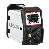 LEVIN Nouvelle Machine à souder semi-automatique 4-en-1 MMA/MIG/MAG/TIG sans gaz, 220V 200A 6.5KW, IGBT à courant réel, cycle de service 40%