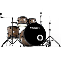 JBK Acoustic Jazz 5 Pieces Musical Percussion Instrument Basswood Drum Set Full Sizes Professional Drum Kits